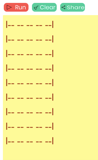 Ladder pattern